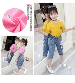 童趣风尚 小熊印花棉短袖，夏日儿童衣橱的百搭之选